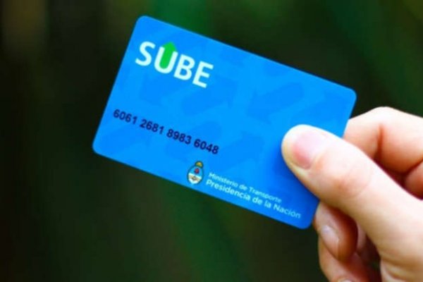 Suben a 30 pesos la posibilidad de saldo negativo en la SUBE