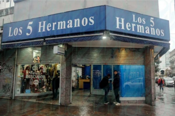 Por la crisis, cierra un local de ropa histórico de La Plata