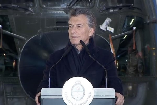 Macri anunció el plan de reforma de las FF.AA.: Es importante que puedan colaborar con la seguridad interior