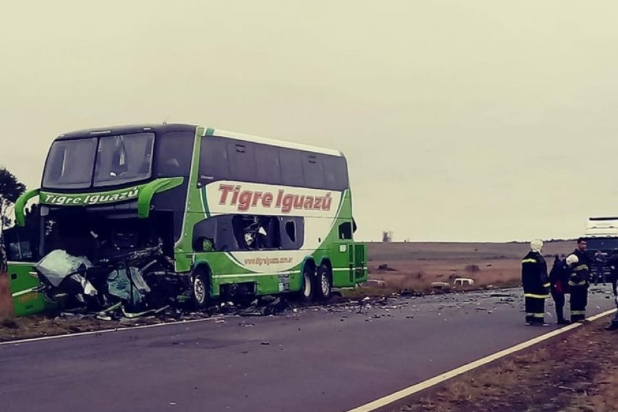 Tragedia cerca de Santo Tom Un muerto tras violento choque