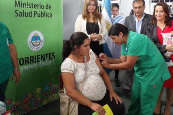 Salud Pública insta a las embarazadas a vacunarse contra la gripe en Corrientes