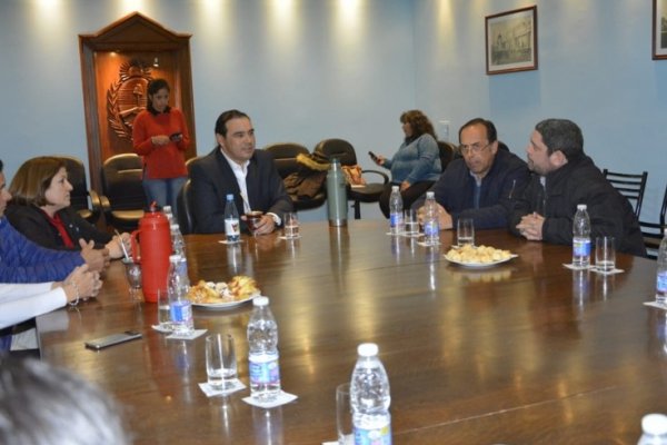 Valdés se reunió nuevamente con representantes de Sauce por la repavimentación de la Ruta 126