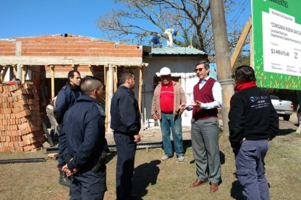 San Cayetano: Luego de incansables pedidos por seguridad, inició la construcción de la comisaría