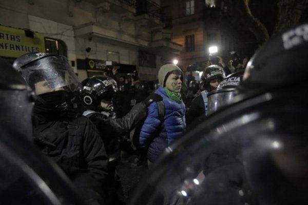 Aborto: Tras el rechazo a la legalización se produjeron incidentes cerca del Congreso