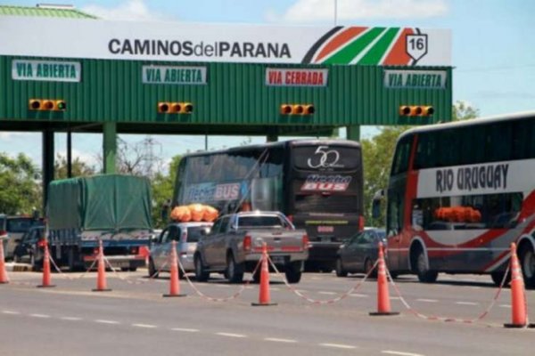 Aumentan los peajes en el Corredor Vial 6 y de la ruta 14