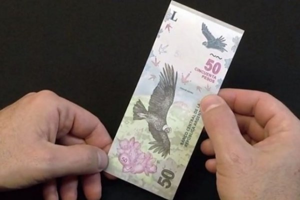 El Banco Central presentó el nuevo billete de $50