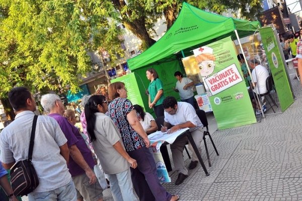 Este viernes la campaña de Vacunación Antigripal estará en plaza Vera