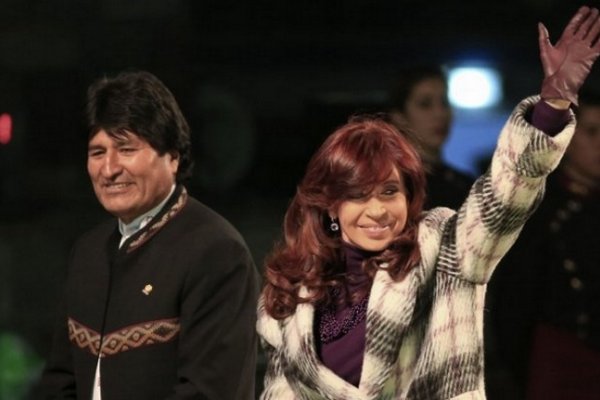 Evo Morales salió en defensa de Cristina luego de los allanamientos