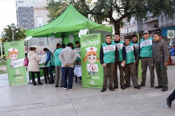 Por una Corrientes sin Chagas, realizarán actividades en la plaza Vera