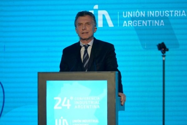 Macri en la UIA: Tengo claro el camino para salir de esta tormenta y estamos trabajando en eso