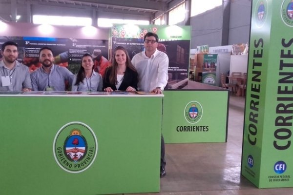 Corrientes expone su potencial maderero en la Feria Forestal Argentina