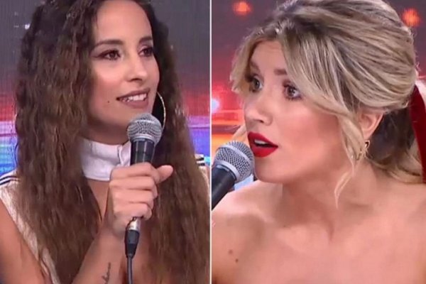 Tenso cruce entre la correntina Lourdes Sánchez y Laurita Fernández en ShowMatch