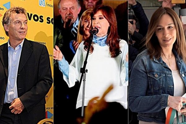 Encuesta exclusiva: Midieron a Cristina Kirchner en un balotaje contra Mauricio Macri y contra María Eugenia Vidal