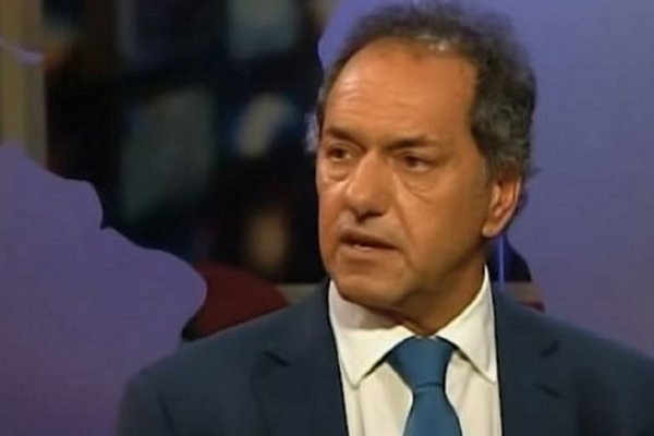 Daniel Scioli: La gente nos pide que nos unamos