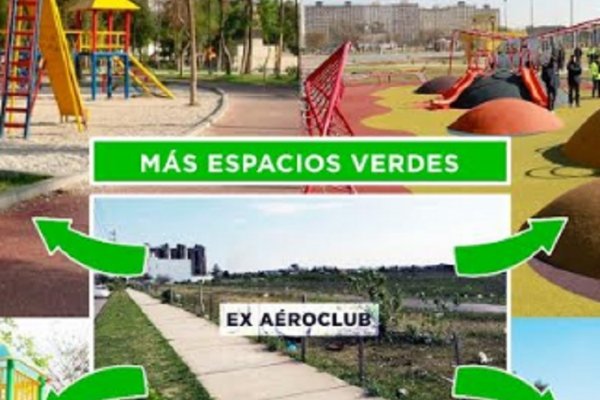 Germán Braillard propone crear el Parque Sur en terrenos del Ex Aero Club