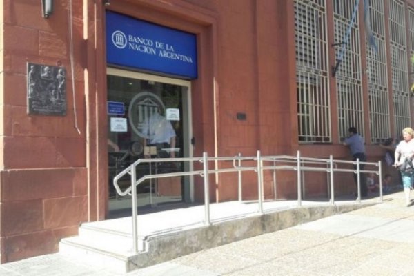 El miércoles el Banco Nación no atenderá al público