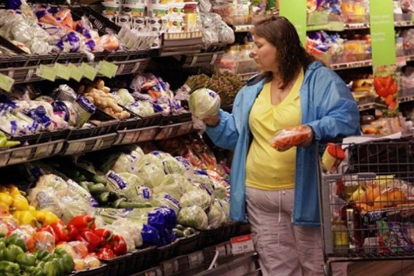 Se desplomó el consumo de carne, leche y verduras