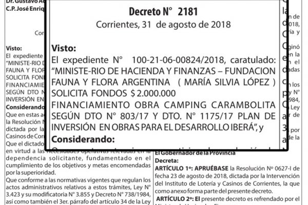 La Lotería financia un camping para la amiga de Sergio Flinta