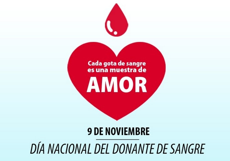 mes del donante de sangre