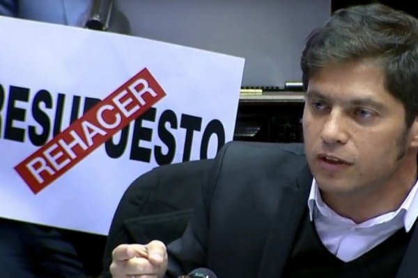 Kicillof: Son millones que quieren que Cristina sea presidenta