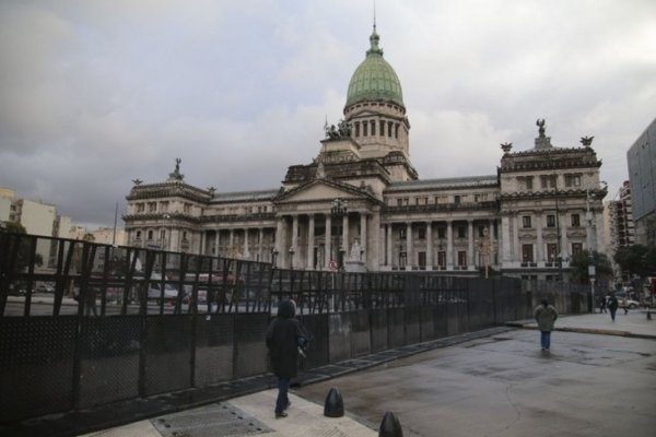 Cortes y operativos en el Congreso por el tratamiento del Presupuesto