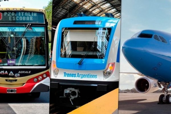 La próxima semana habrá paro total de transporte