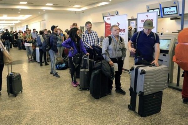 Protesta gremial contra Aerolíneas dejó más de 1.200 pasajeros afectados