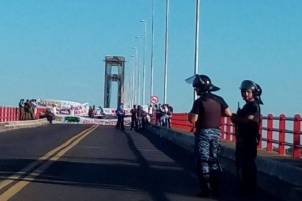 Este miércoles habrá protestas en el puente Chaco-Corrientes