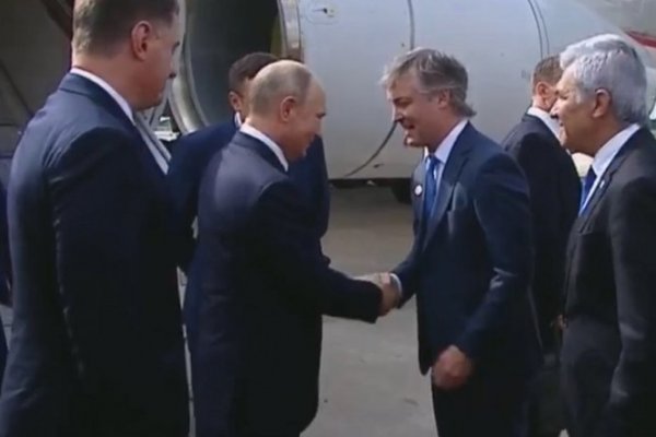 Llegó Putin a la Argentina para participar del G20