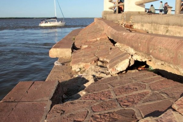 Advierten grave deterioro de la costanera