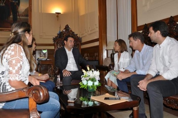 Valdés se reunió con las autoridades electas del Comité Capital de la UCR