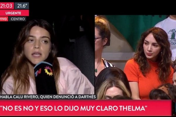 Calu Rivero sobre la denuncia por violación de Thelma Fardin contra Juan Darthés: El relato es demoledor