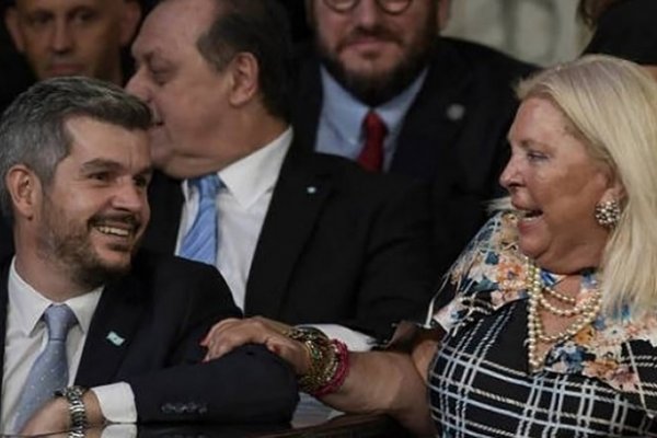 Carrió recibió a Marcos Peña y se comprometió a fortalecer Cambiemos