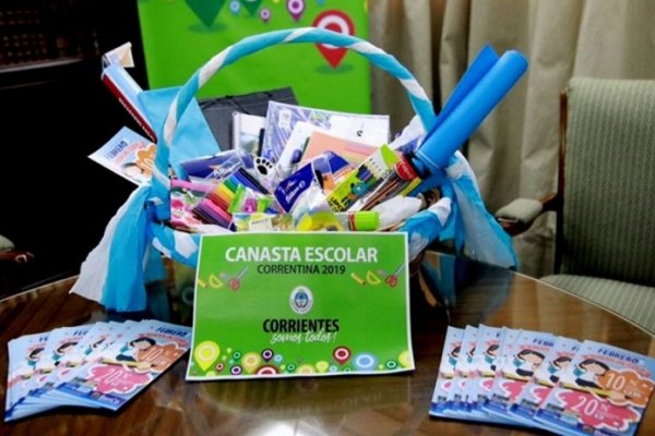 Lanzaron la canasta escolar con 30 productos a 599 pesos