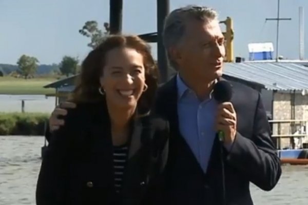 Macri gato, la broma del Presidente junto a María Eugenia Vidal