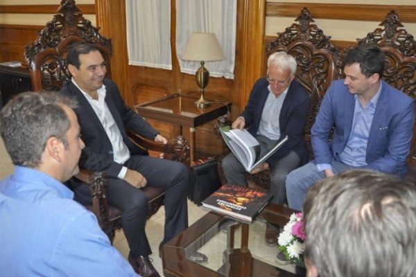 Valdés se reunió con empresarios europeos que proyectan millonaria inversión en Virasoro