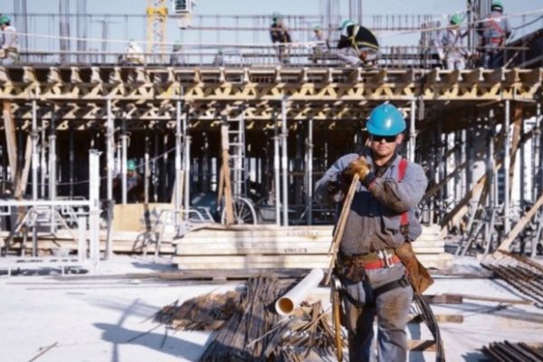 Las ventas de insumos para la construcción cayeron un 17,1% en abril