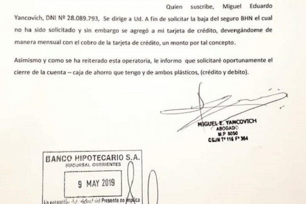 Sólo disgustos sobre la atención y prestación de servicios del Banco Hipotecario