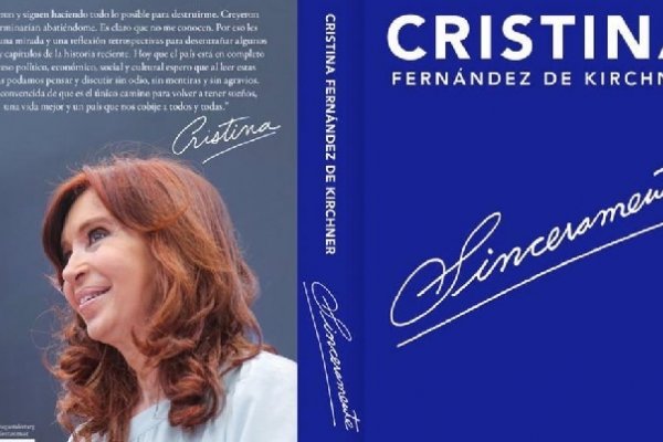 Cristina lanza segundo libro y reedita otro