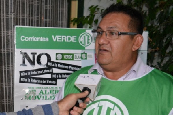 Sabino Gómez enfrenta a Chano Romero por la conducción de ATE Corrientes