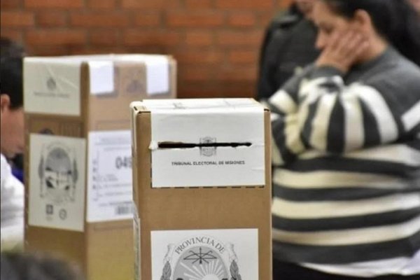 Ya votó más del 50% del padrón electoral en Misiones