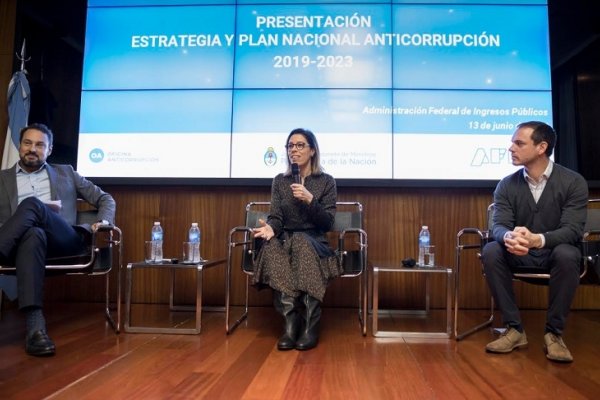 Se presentó el Plan Nacional Anticorrupción 2019-2023