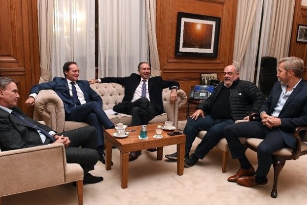 Sorpresiva reunión: Colombi, Camau, Frigerio y Pichetto juntos en Casa Rosada