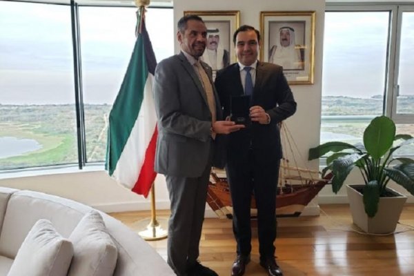 Valdés expuso el potencial de los cítricos correntinos al embajador de Kuwait