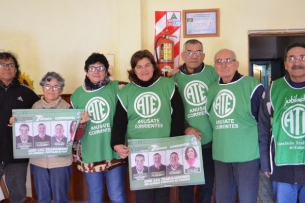 Elecciones en ATE: Apoyo del Centro de Jubilados de Virasoro a la lista de Sabino Gómez