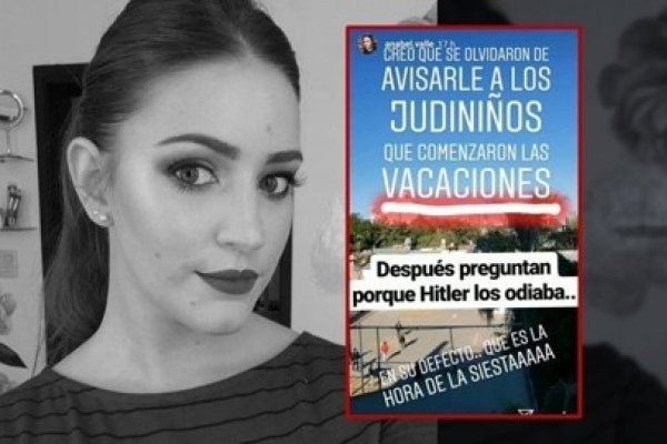 El Superior Tribunal de Justicia separó de su cargo a Anabel Valle por declaraciones antisemitas