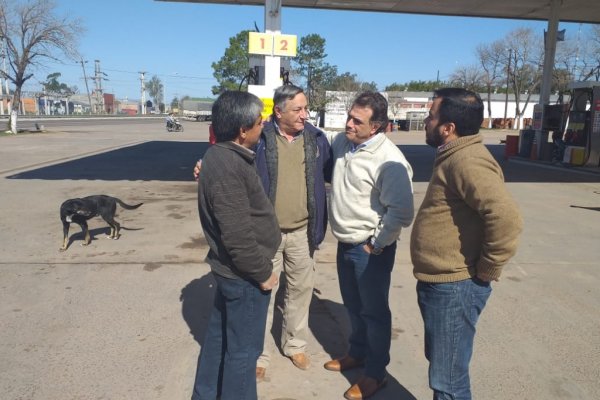 Daniel Caran recorrió 9 de Julio, Santa Lucía, Gobernador Martínez y Puerto Lavalle