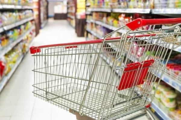 Caída del 13,5% de ventas en supermercados