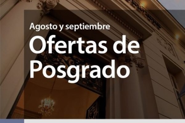 Derecho de la UNNE lanza mañana dos nuevos  cursos de Posgrado