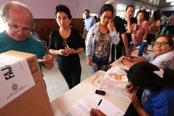 Votó el  66% del padrón faltando una hora para el cierre